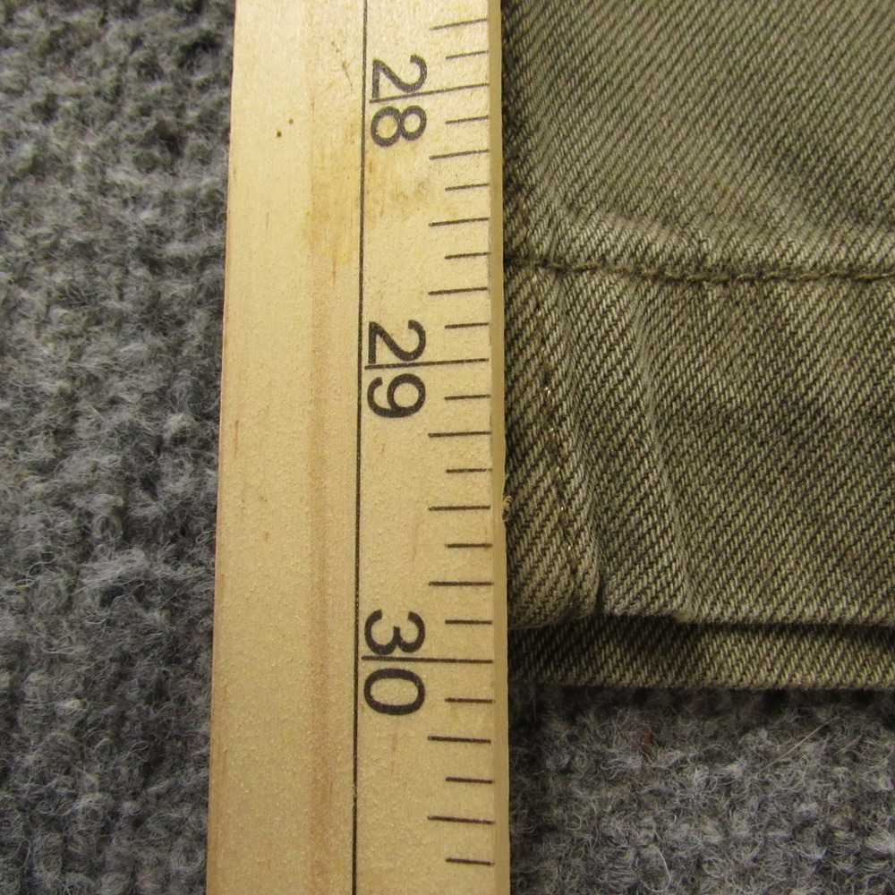 Abercrombie Fitch Jeans Mens 36x32 Green Loose Lightweight Y2K Casual Streetwear - Picture 9 of 10